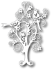 TUTTI-161 Scrolly Bird Tree