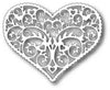 TUTTI-202 Scrolly Heart
