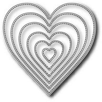 TUTTI-216 Nesting Stitched Hearts
