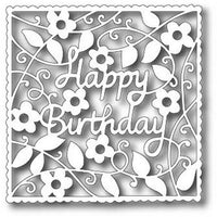 TUTTI-285 Happy Birthday Square