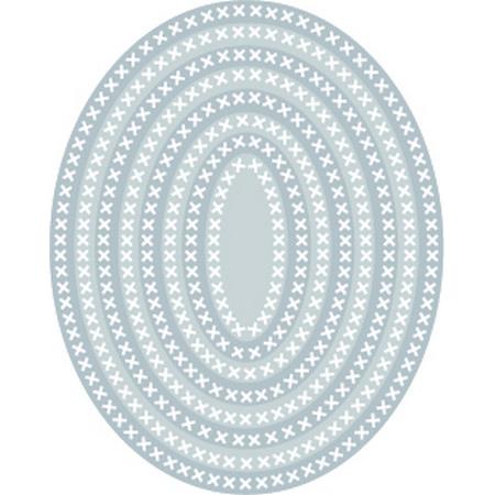 TUTTI-409 Cross Stitch Nesting Ovals