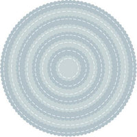TUTTI-419 Scalloped Stitched Nesting Circles