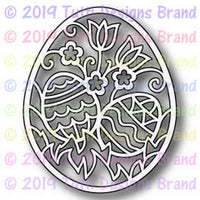 TUTTI-501 Floral Easter Egg