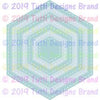 TUTTI-616 Stitched Hexagons