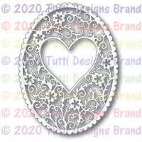 TUTTI-637 Oval Heart Frame