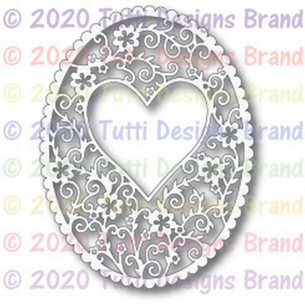 TUTTI-637 Oval Heart Frame