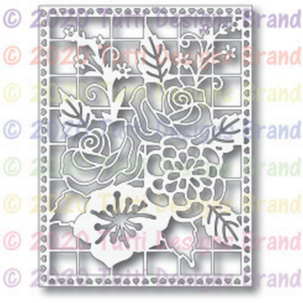 TUTTI-640 Multi Floral Background