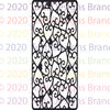 TUTTI-669 Slimline - Hearts Background