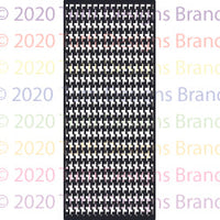 TUTTI-671 Slimline - Houndstooth Background