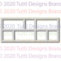TUTTI-684 Slimline - Stitched Collage
