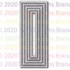 TUTTI-687 Slimline - Zig Zag Stitched Frames