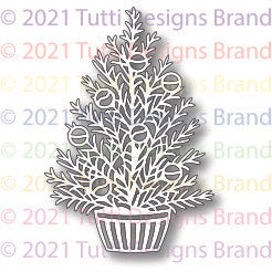 TUTTI-715 Potted Christmas Tree