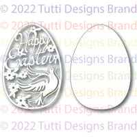 TUTTI-733 Happy Easter Dove Egg