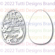 TUTTI-733 Happy Easter Dove Egg