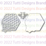 TUTTI-746 Honey Bee Hexagon