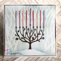 TUTTI-755 Leafy Menorah