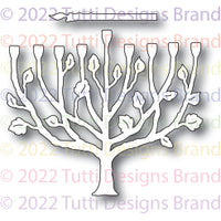 TUTTI-755 Leafy Menorah