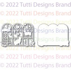 TUTTI-758 Holiday Cats Triptych