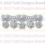 TUTTI-762 Snowflake Garland