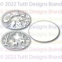 TUTTI-763 Oval Winter Windows