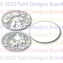 TUTTI-763 Oval Winter Windows