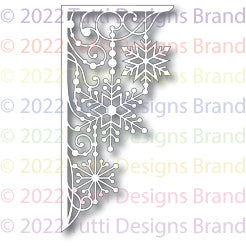 TUTTI-768 Scrolly Snowflake Corner