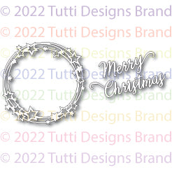 TUTTI-769 Christmas Star Frame